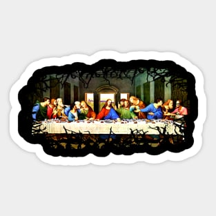 Last Supper by Leonardo da Vinci Sticker